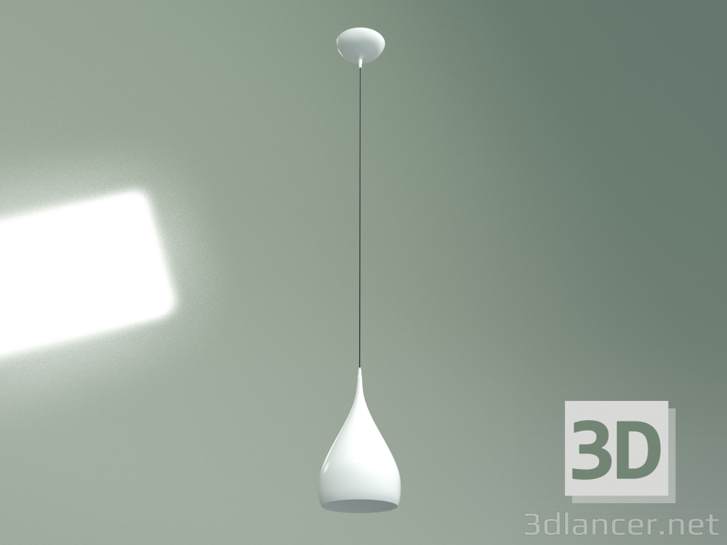 modello 3D Lampada a sospensione Spinning BH1 (bianco) - anteprima