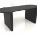 3D Modell Tisch DT 06 (2000x800x750, Holz schwarz) - Vorschau