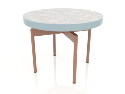 Round coffee table Ø60 (Blue grey, DEKTON Kreta)