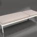 3d model Chaise longue with wheels (Agate gray) - preview