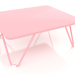 modello 3D Tavolino (rosa) - anteprima