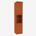 3d model The bookcase is narrow (9731-01) - preview