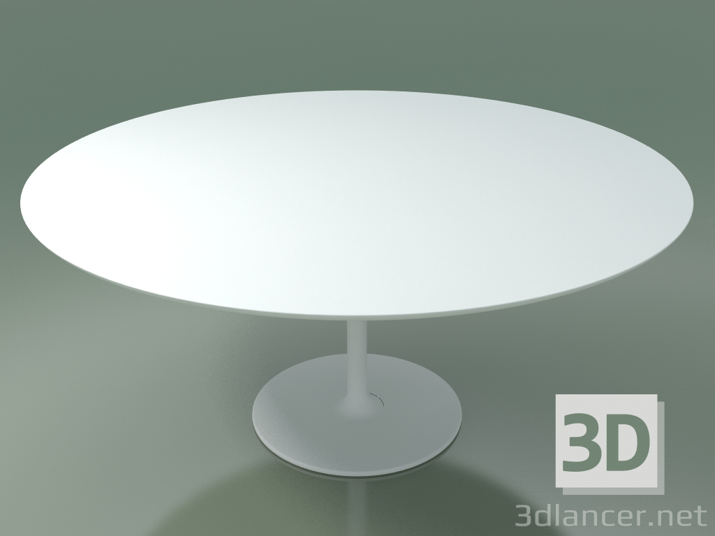 Modelo 3d Mesa redonda 0691 (H 74 - D 160 cm, M02, V12) - preview