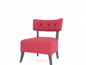Chaise rouge Herman
