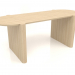 3D Modell Tisch DT 06 (2000x800x750, Holz weiß) - Vorschau