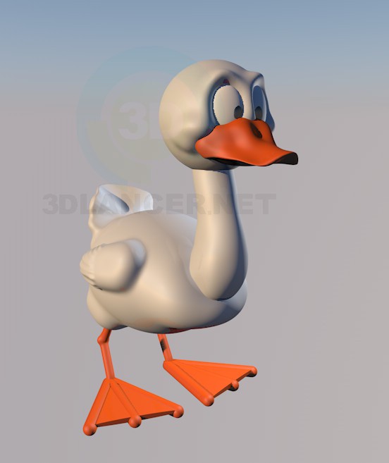 3D Modell Ente - Vorschau