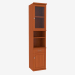 3d model The bookcase is narrow (9731-11) - preview