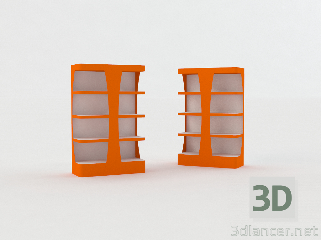 modello 3D Supermercato di mobili - anteprima