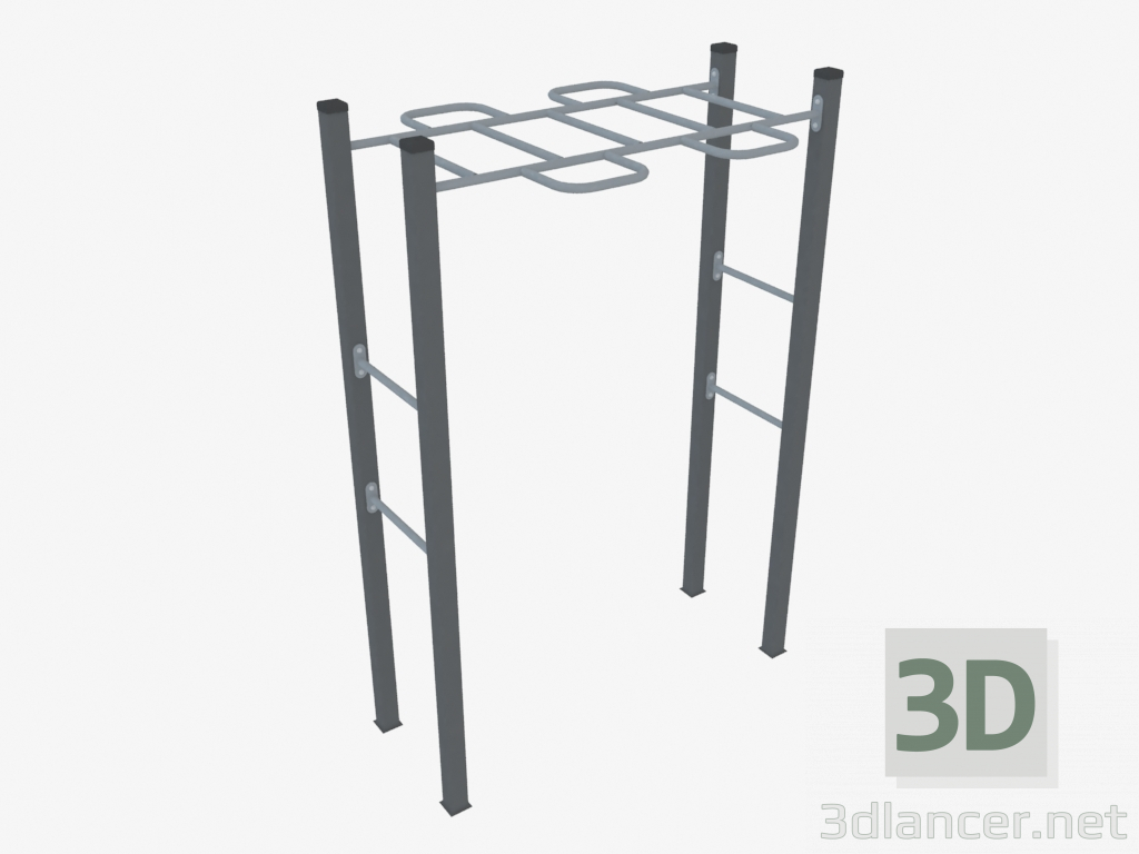 modèle 3D Complexe sportif (WL0020) - preview