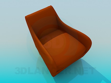 3d model Armchair - preview