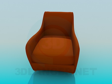 3d model Armchair - preview 3d model Armchair - preview