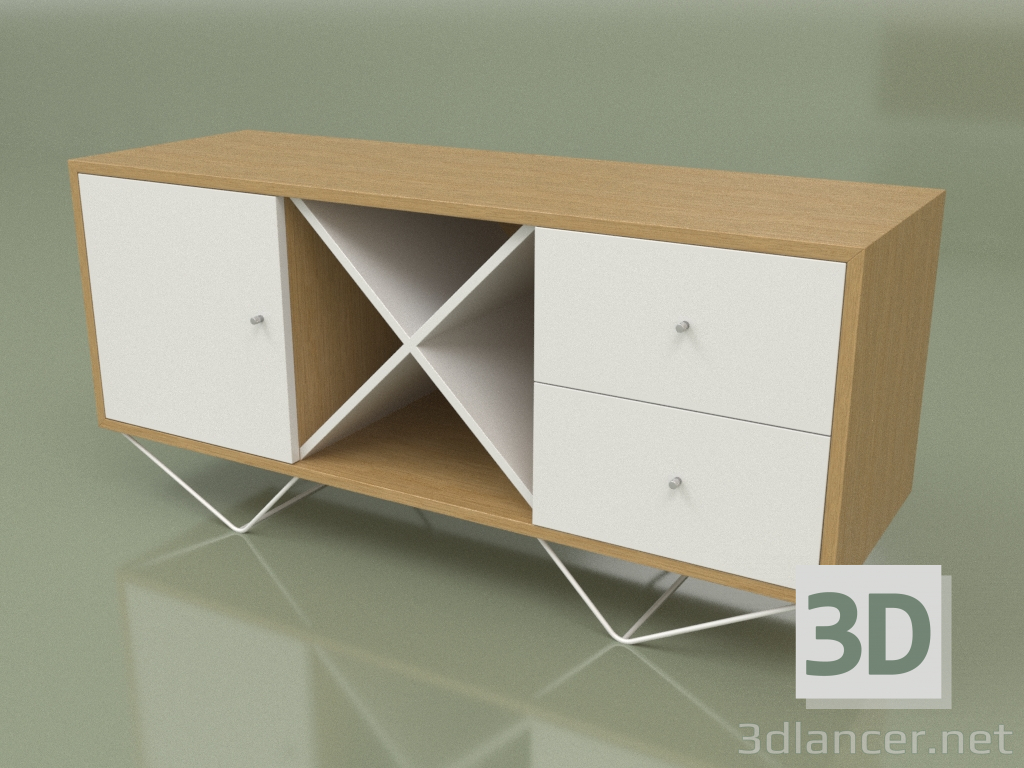 3d model Chest of drawers RHEIN - preview