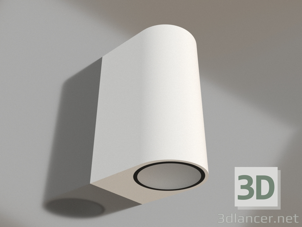 3d model Wall street lamp (6511) - preview
