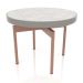 modèle 3D Table basse ronde Ø60 (Gris quartz, DEKTON Kreta) - preview