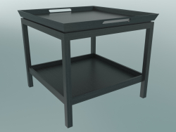 Newport coffee table with tray and shelf