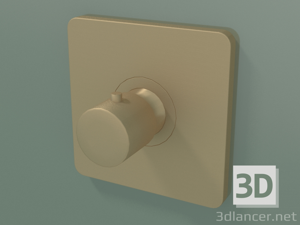 3d model HighFlow flush-mounted thermostat (34716140) - preview