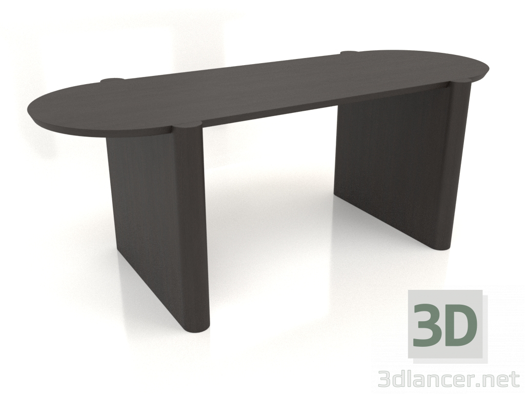 modello 3D Tavolo DT 06 (2000x800x750, marrone legno) - anteprima