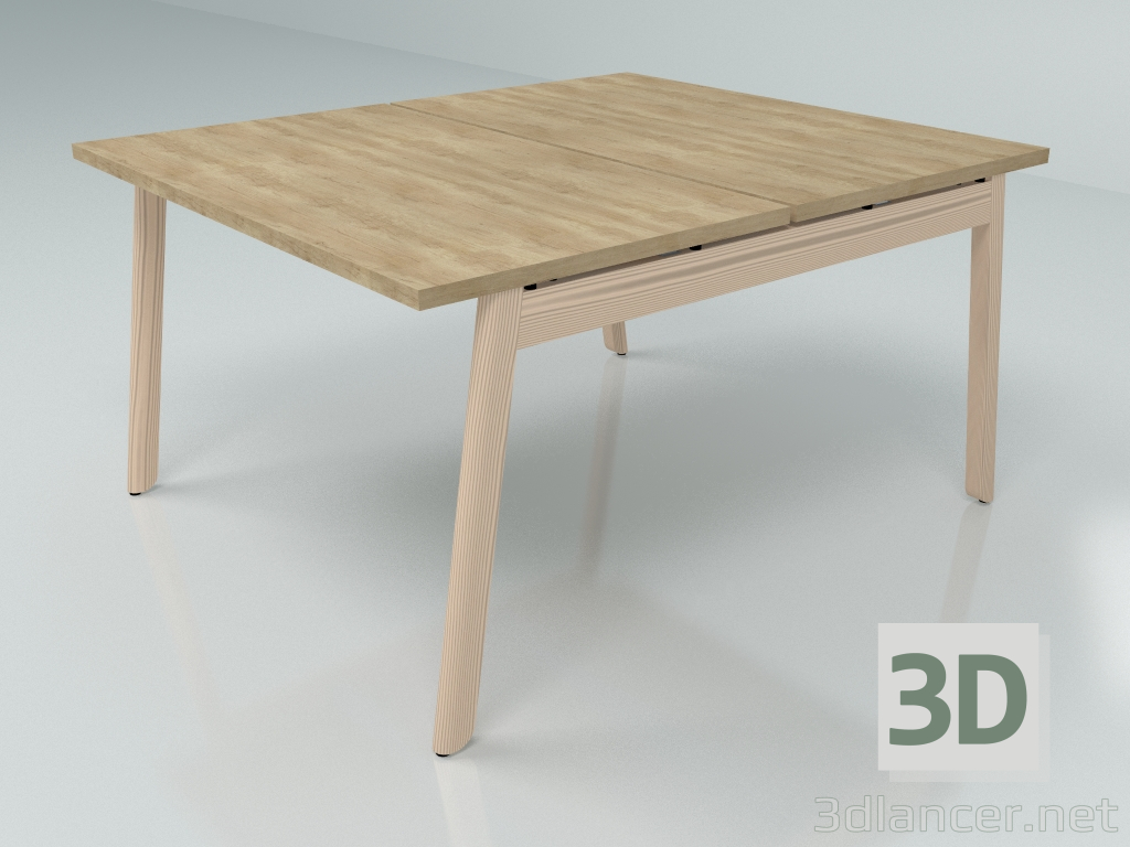 modello 3D Tavolo da lavoro Ogi B Bench Slide BOB42 (1200x1410) - anteprima