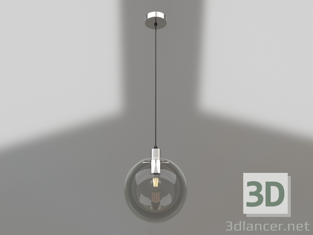 modèle 3D Suspension Mercure transparent (avec garnitures chromées) (07563-25.21) - preview