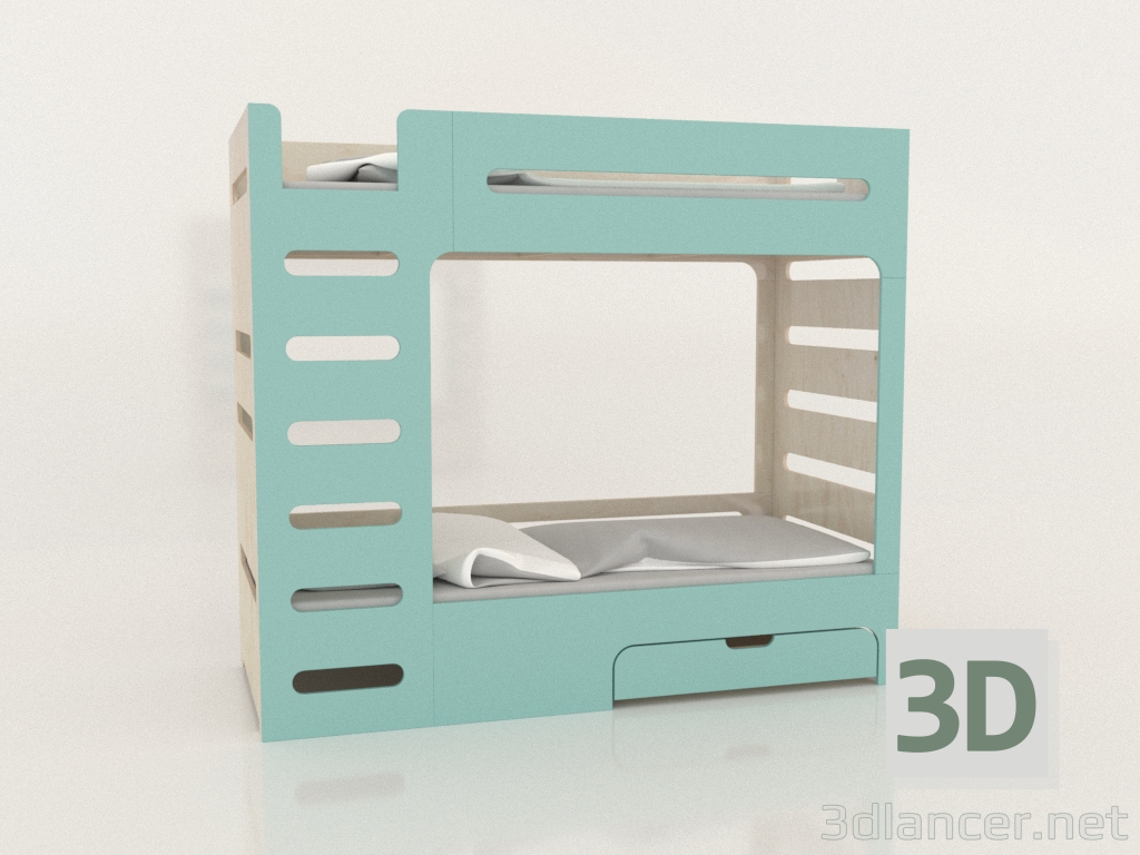 3D Modell Etagenbett MOVE EL (UTMEL2) - Vorschau
