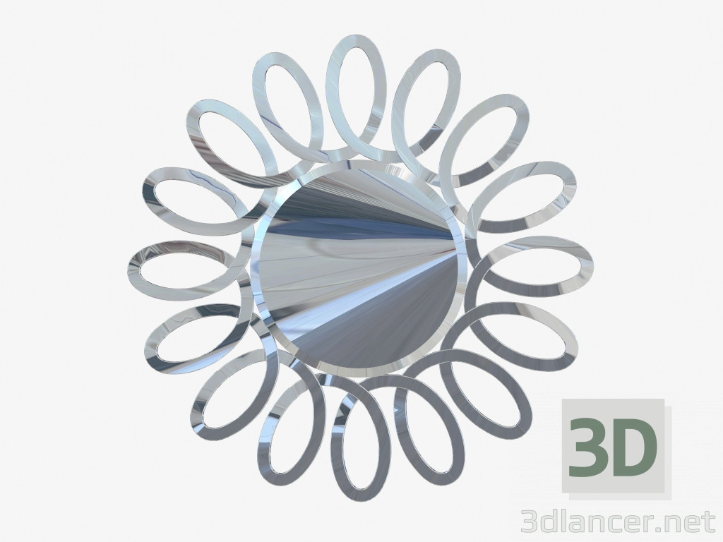 3D modeli Ayna duvarda (RJA09) - önizleme