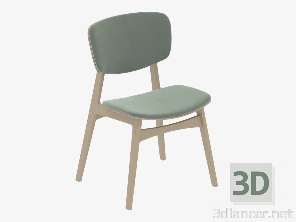 3D Modell Gepolsterter Stuhl SID (IDA009101060) - Vorschau