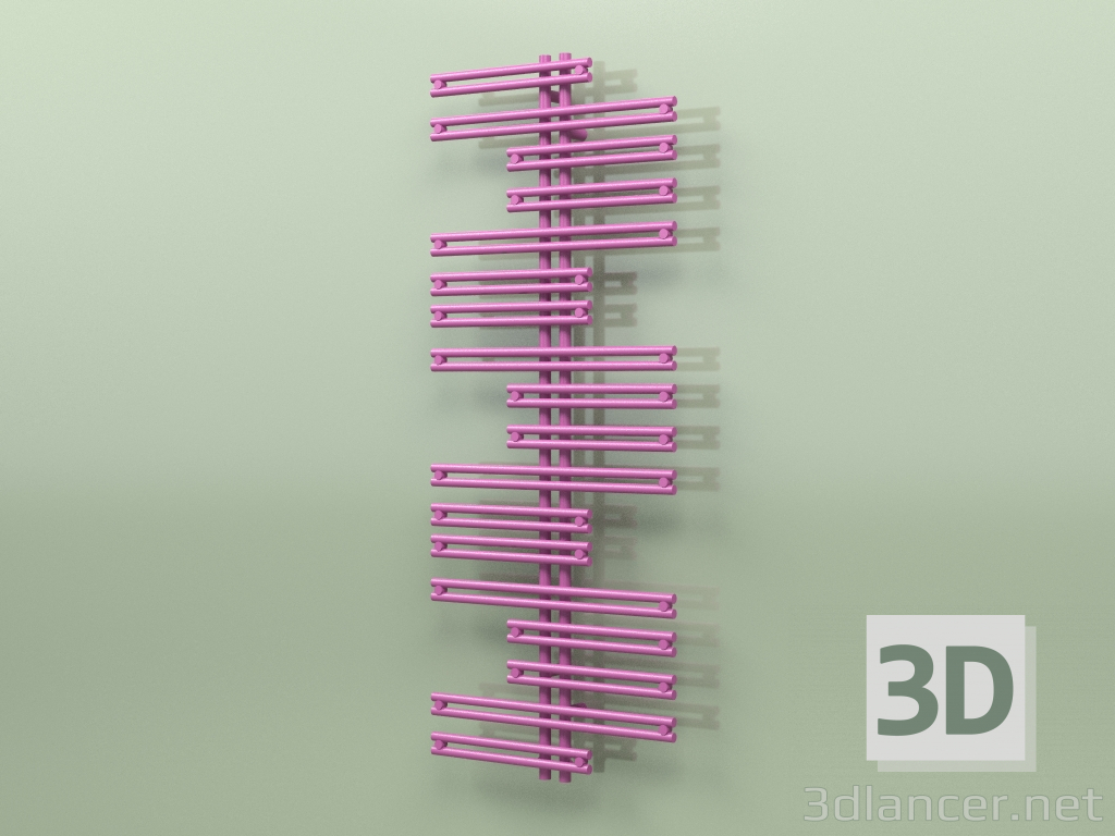 3D modeli Isıtmalı havlu askısı - Kea (1500 x 600, RAL - 4006) - önizleme