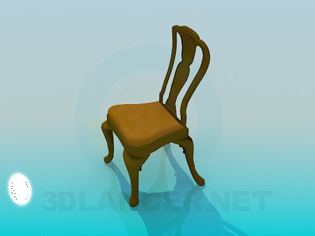 3d модель Стлул в стиле барокко – превью 3d модель Стлул в стиле барокко – превью