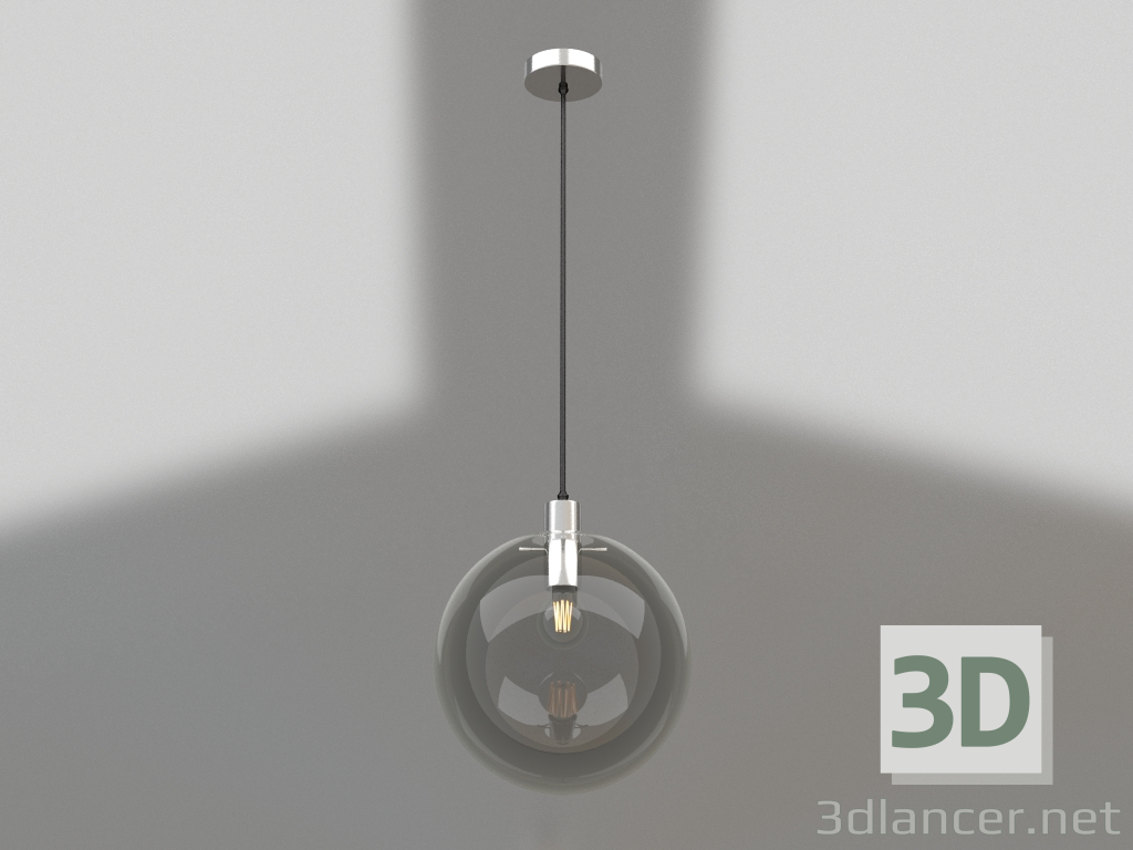 3d model Pendant Mercury transparent (with chrome fittings) (07563-30.21) - preview