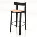 3d model Bar stool Nora (dark) - preview