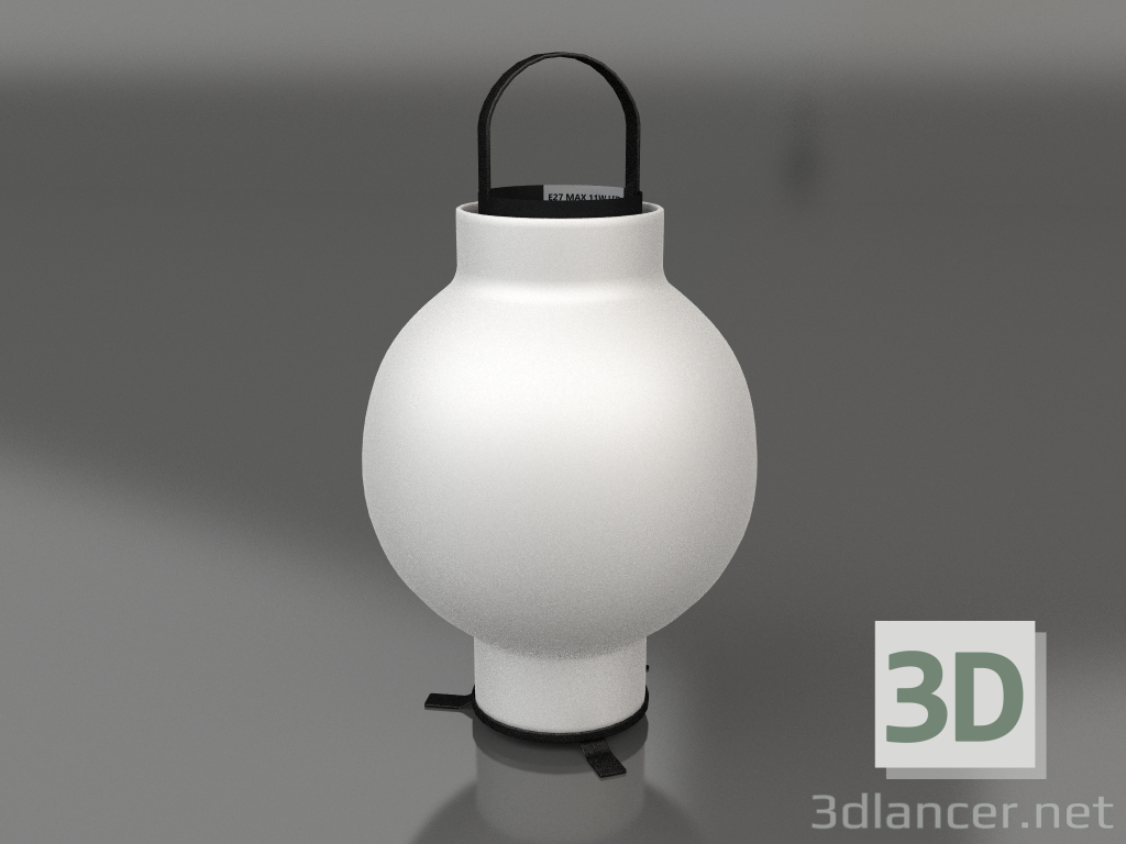 3D Modell Nomad Tischlampe - Vorschau