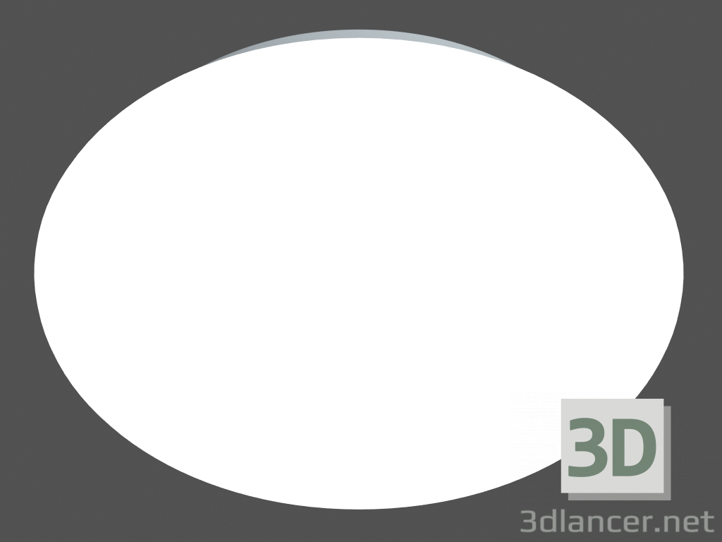 3D Modell Oberfläche LED-Lampe (DL18557_01 D600 CW) - Vorschau