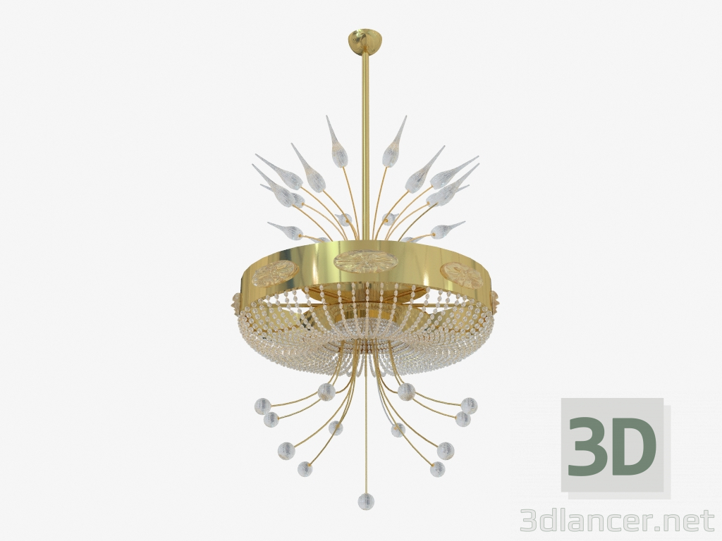modello 3D Lampadario Dolce Vita (431 9) - anteprima