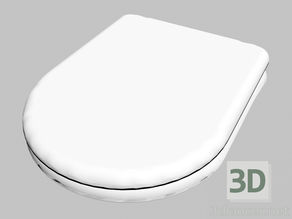 3D modeli Peonia'nın (CDE 6ZOZ) kapağını yavaşça indirme - önizleme