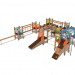 3d model Children's play complex (V140) - preview