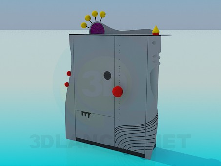 3d model Closet to the nursery - preview 3d model Closet to the nursery - preview