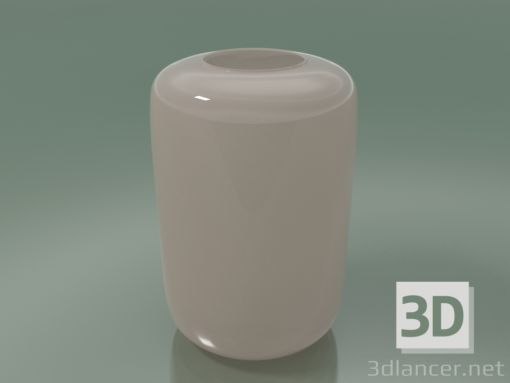 modèle 3D Vase Lord (H 34cm, rose soufflé) - preview