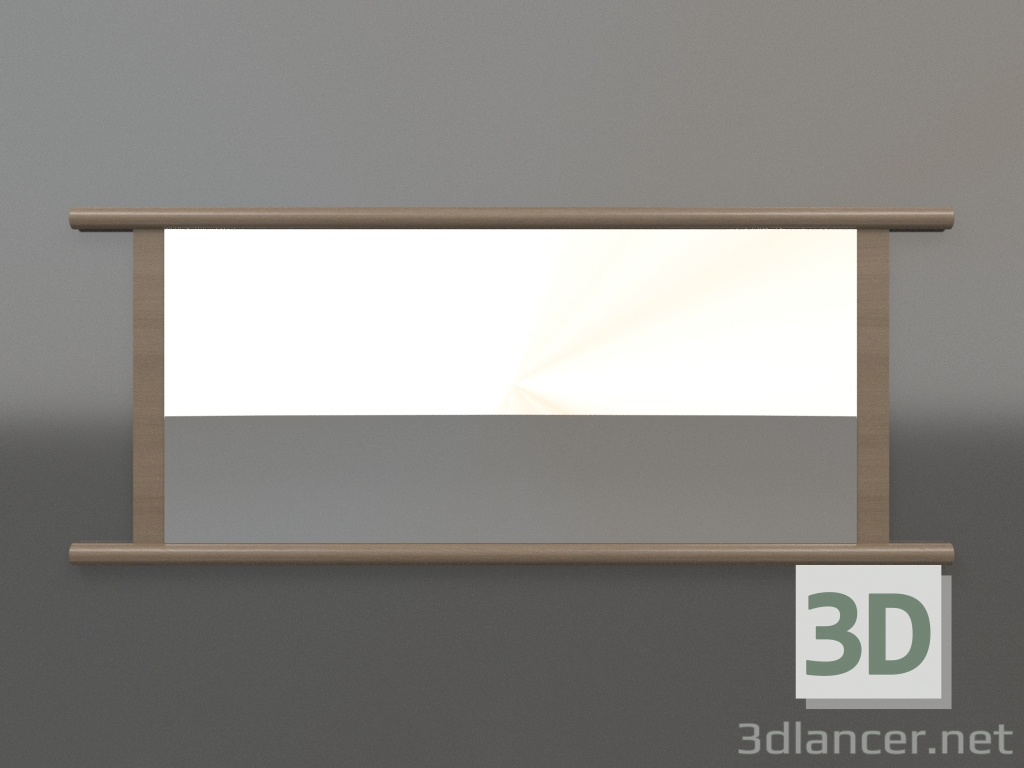 modello 3D Specchio ZL 26 (1400x570, grigio legno) - anteprima