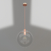 3d model Pendant Mercury transparent (with copper fasteners) (07564-20.21) - preview
