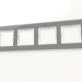 3d model Frame for 4 posts Favorit (gray, glass) - preview