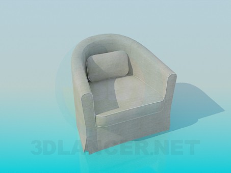 modelo 3D Sillón - escuchar modelo 3D Sillón - escuchar
