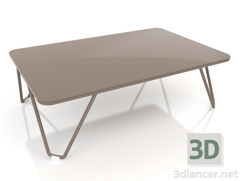 3d model Mesa de centro (Bronce) - vista previa