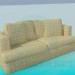 3D Modell Sofa - Vorschau