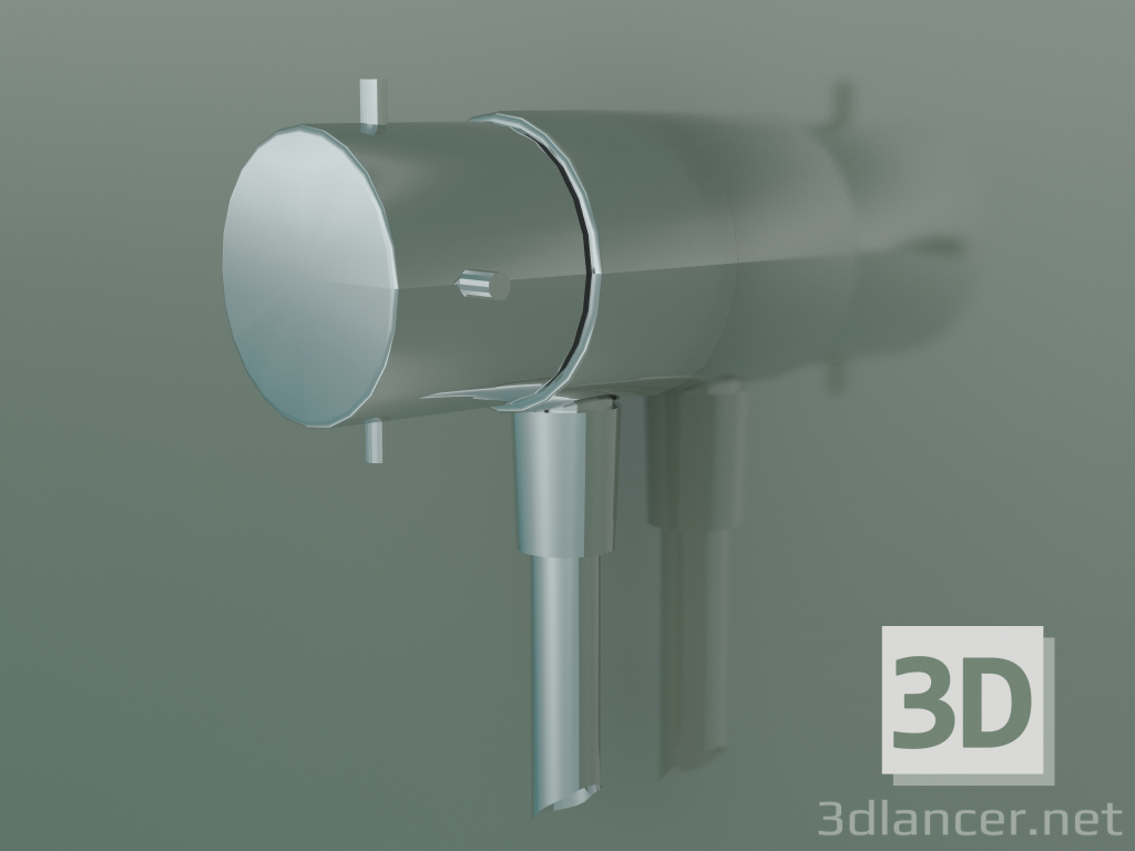 modello 3D Raccordo tubo Fixfit Stop (10882000) - anteprima