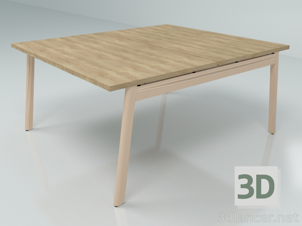 3d model Work table Ogi B Bench Slide BOB33 (1400x1610) - preview