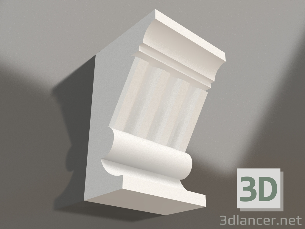 modèle 3D Support de plâtre KR 003 (140x85x90) - preview