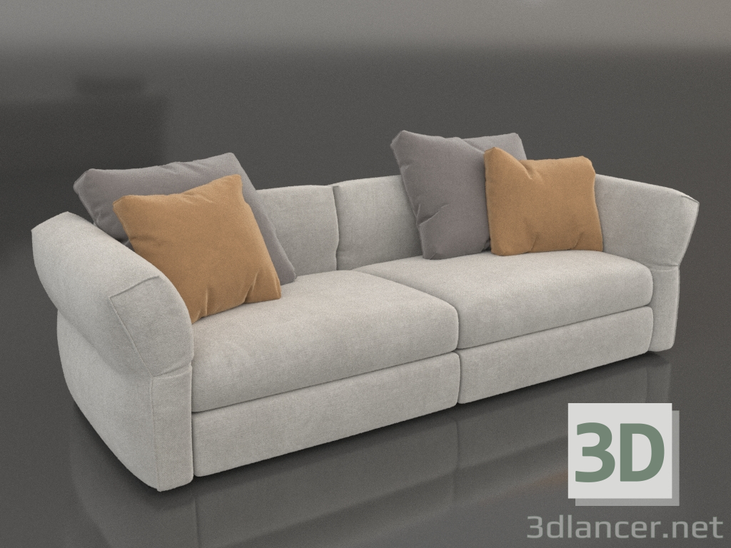 3D modeli Twist kanepe - önizleme