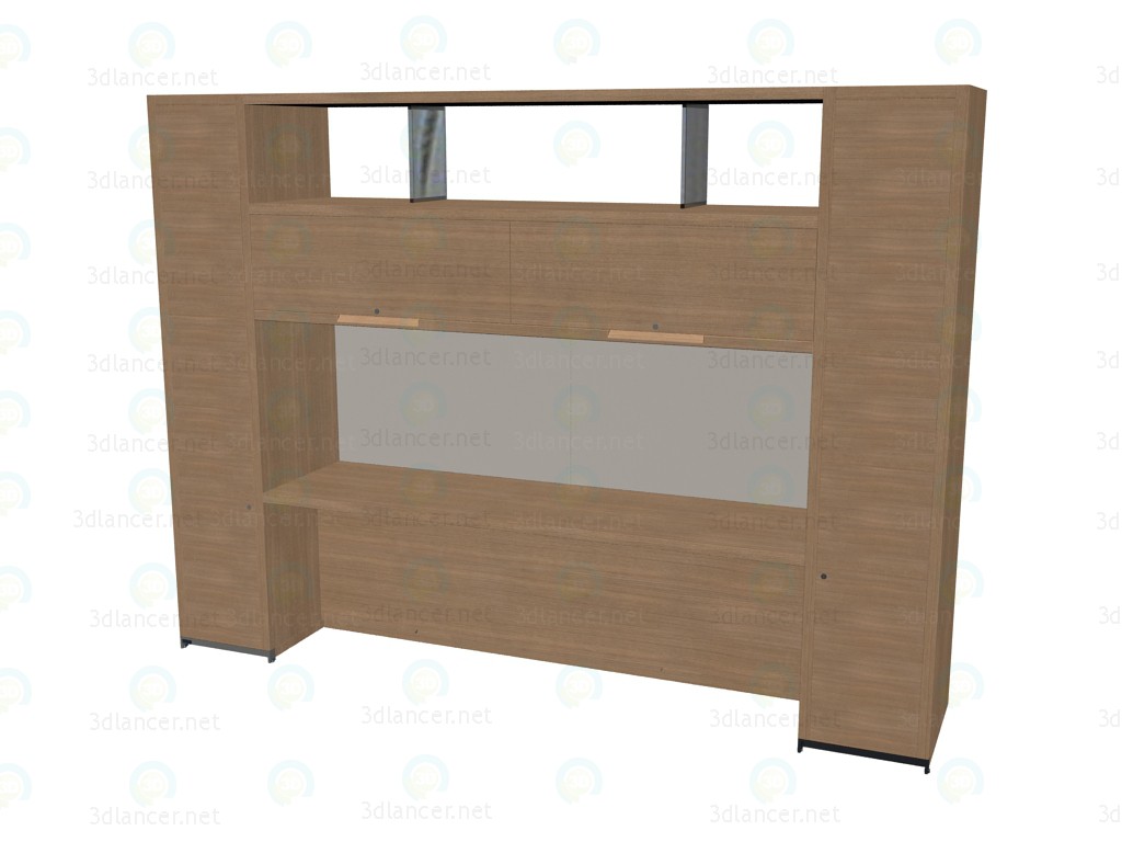 3d model Estante de libro ACE 3A - vista previa