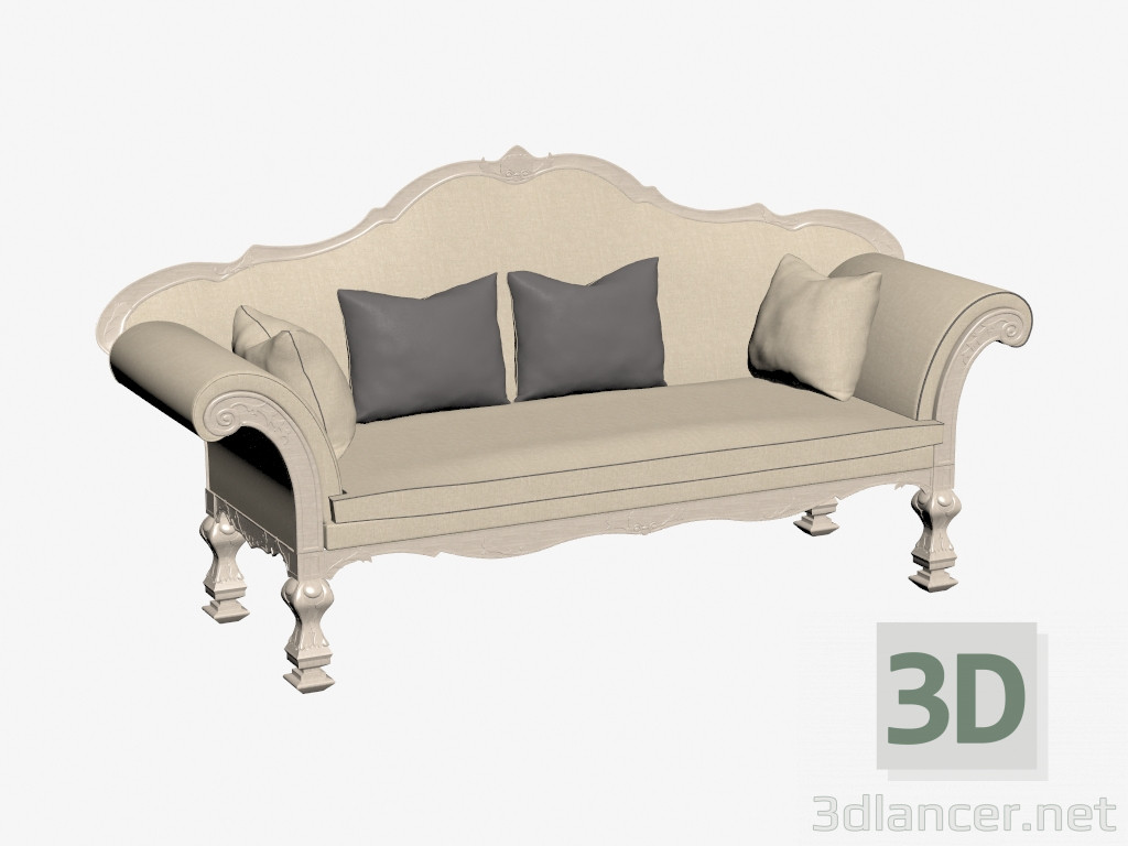 3d model Classic Sofa - preview