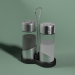 3d Salt and pepper shakers model buy - render